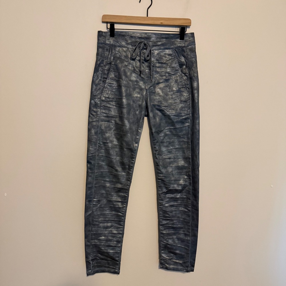 Alembika Iconic Static Stretch Pants blue 1 boho lagenlook festival avant garde